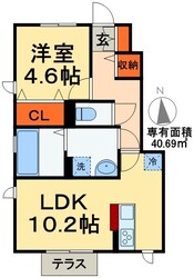 ワイズガーデンの物件間取画像